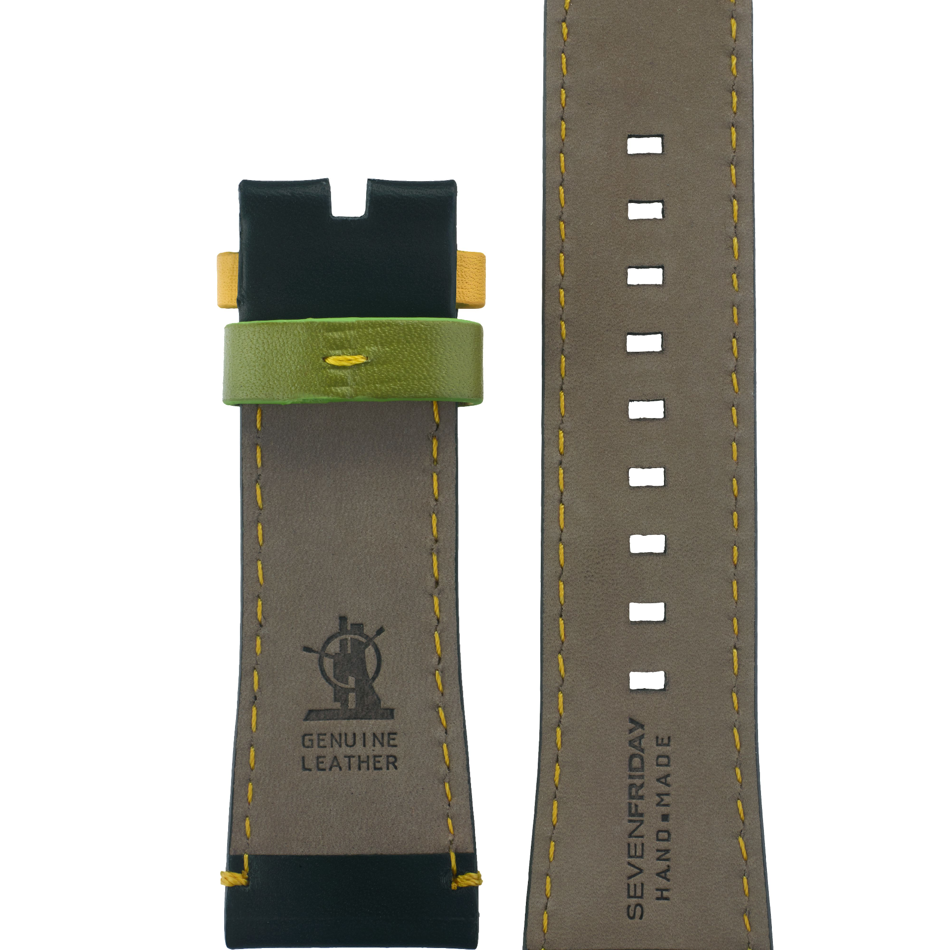 STRAP, Leather, with yellow stitching (M1/06)